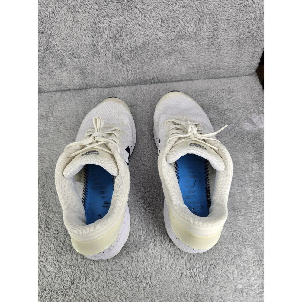 Under Armour Charged Escape 3 3024912-106 Mens 10 Running Shoes White Sneakers